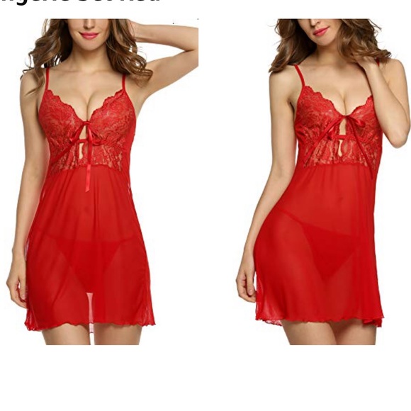 Other - NWOT- Sexy Red Lingerie